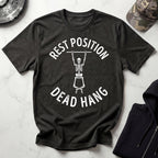 Dead Hang Skeleton Vintage Gym T-Shirt