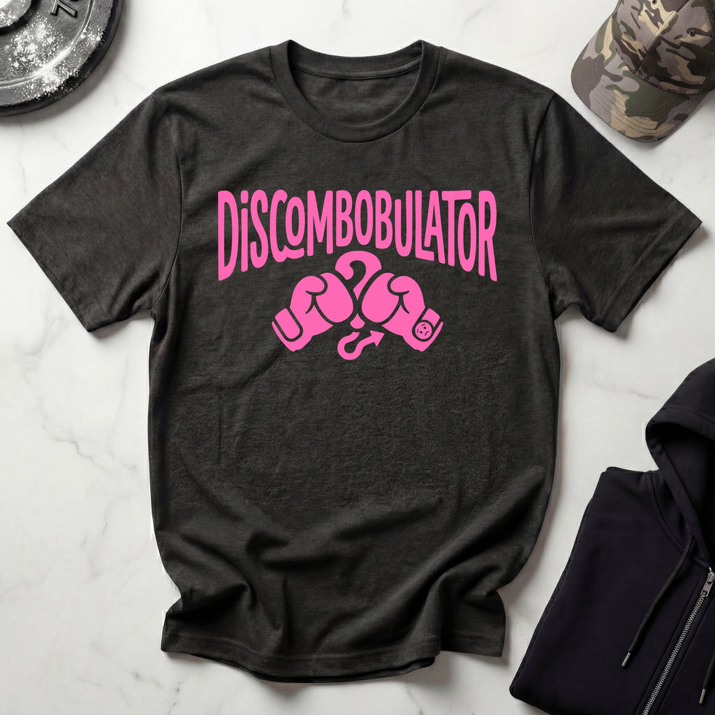 Discombobulator Boxing Pink T-Shirt