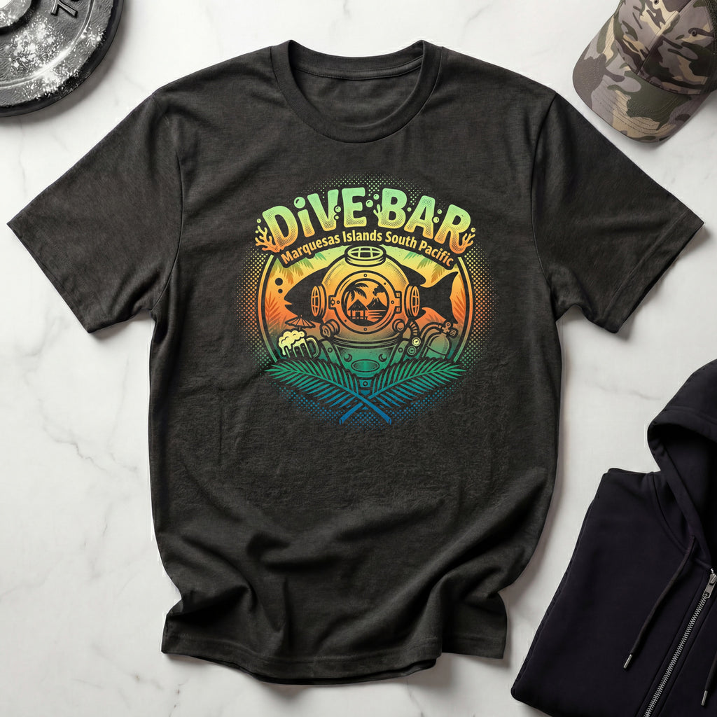 Vintage Dive Bar Gym T-Shirt