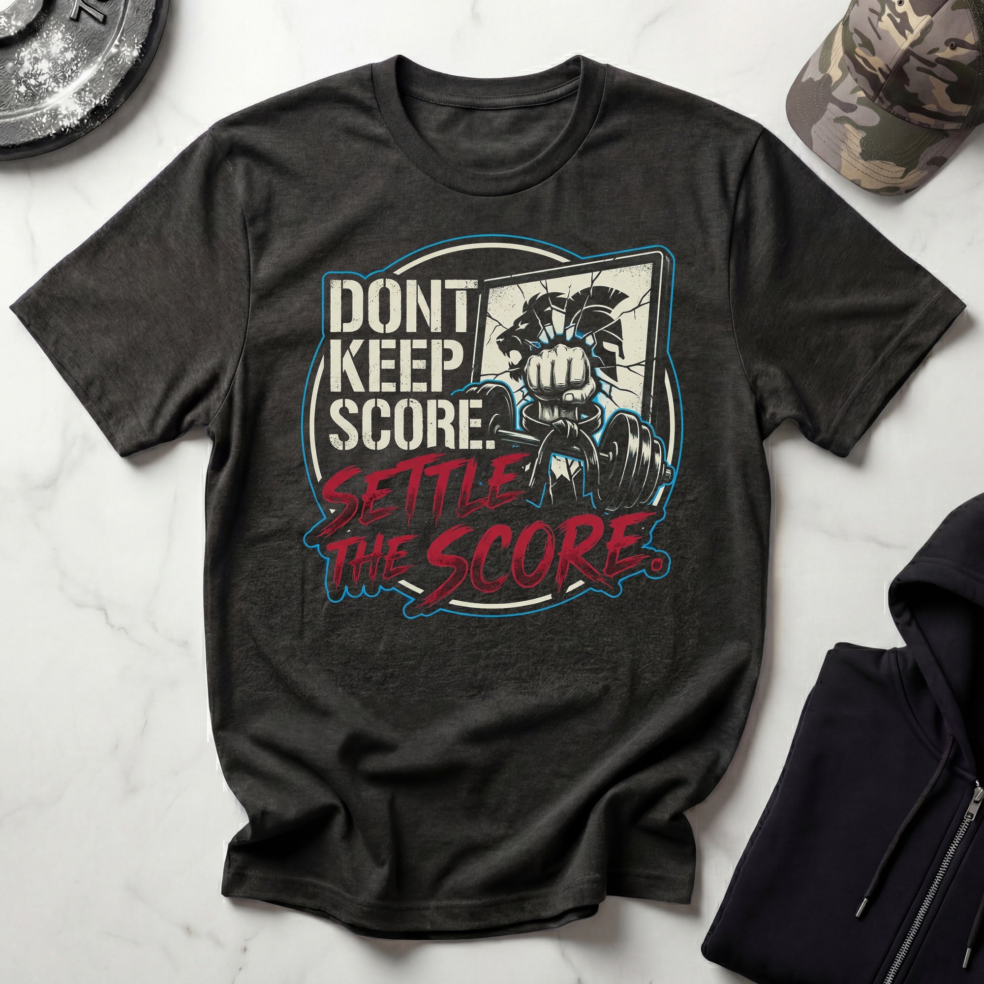 Settle The Score Vintage Boxing MMA T-Shirt