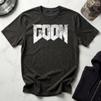 Doomed Goon Graphic Grunge Vintage Gym T-Shirt