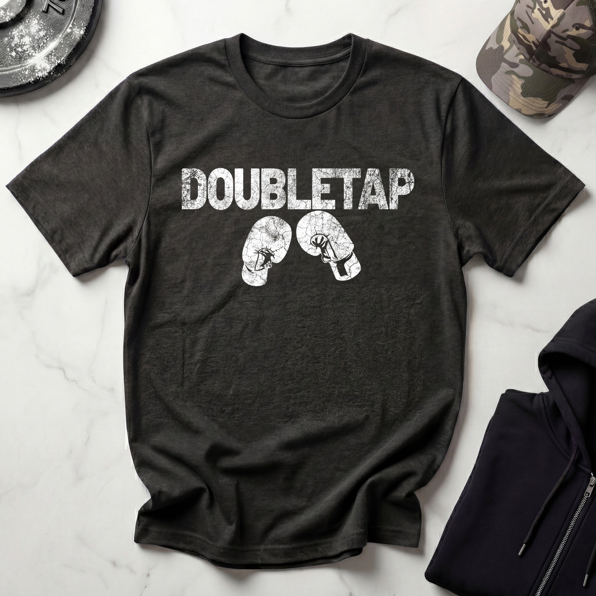 DoubleTap Boxing Vintage Gym T-Shirt