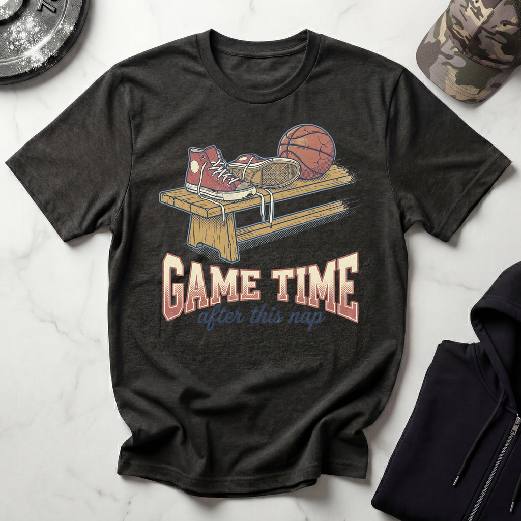 Basketball Nap Game Vintage Gym T-Shirt