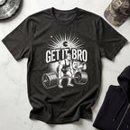 Get It Bro Weightlifting Coach Vintage Gym T-Shirt