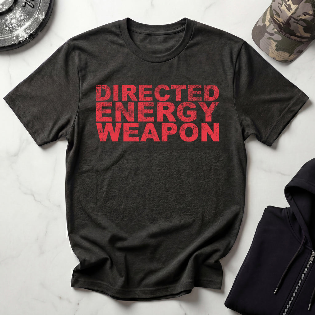 Directed Energy Grunge Red Gym T-Shirt