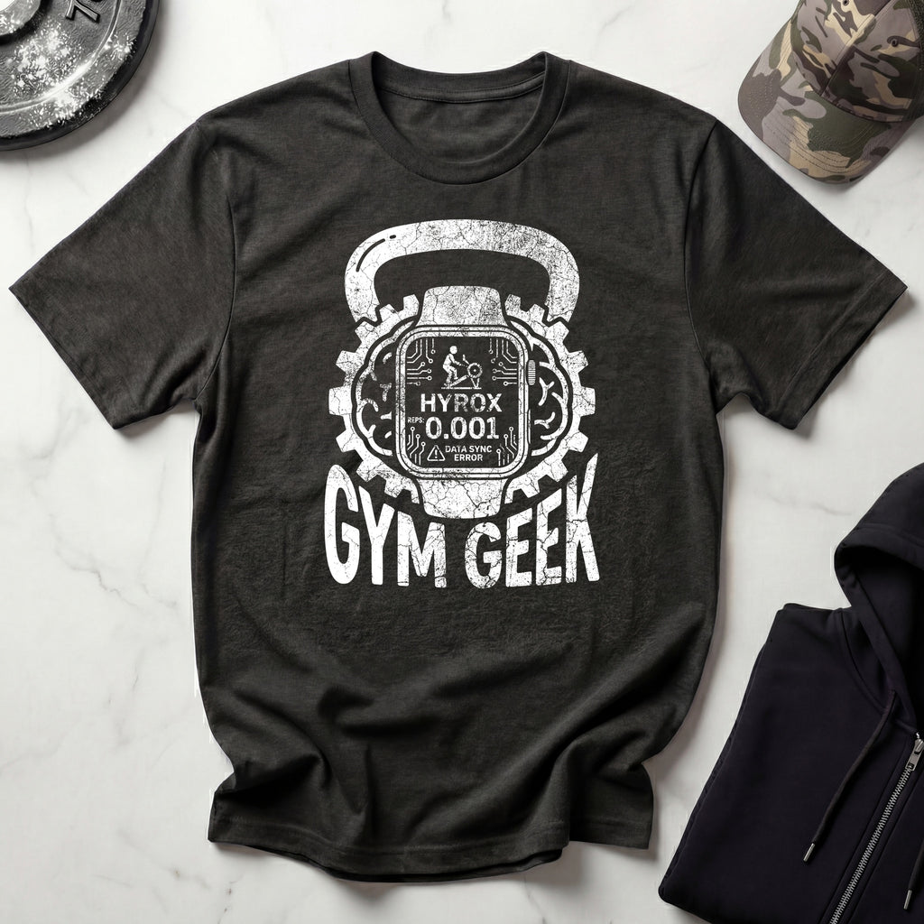 Gym Geek Kettlebells Vintage Gym T-Shirt