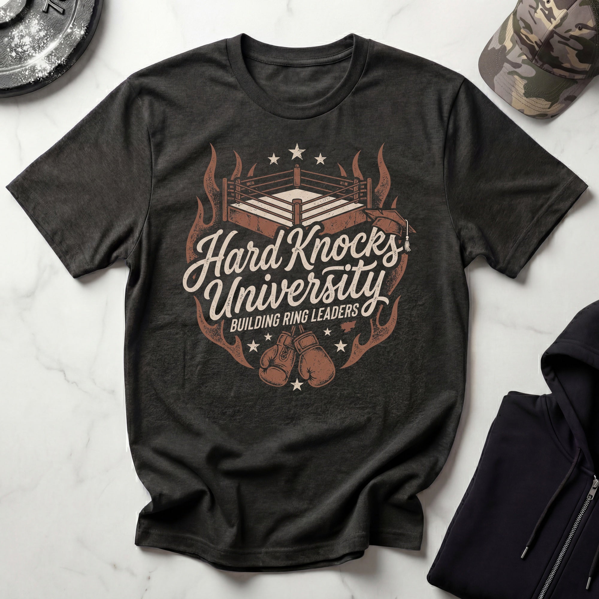 Hard Knocks University Boxing Gym T-Shirt