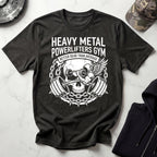 Heavy Metal Powerlifters Club Great Graphic Gym Tee