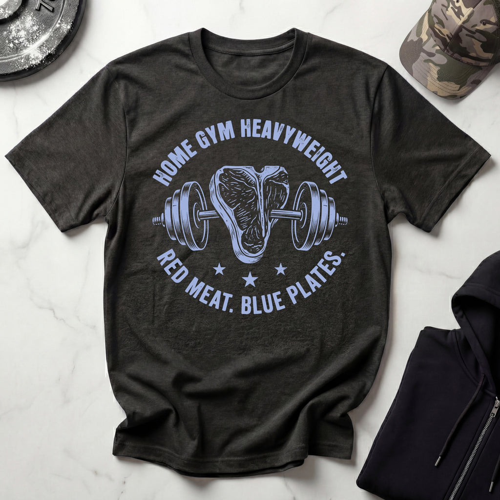 Home Gym Heavyweight Graphic Vintage Gym T-Shirt