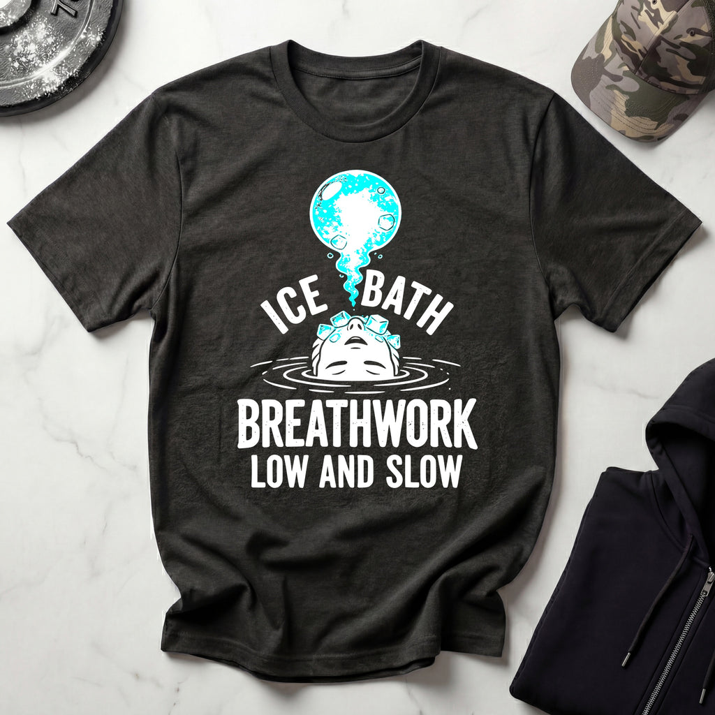 Ice Bath Breathwork Gym T-Shirt