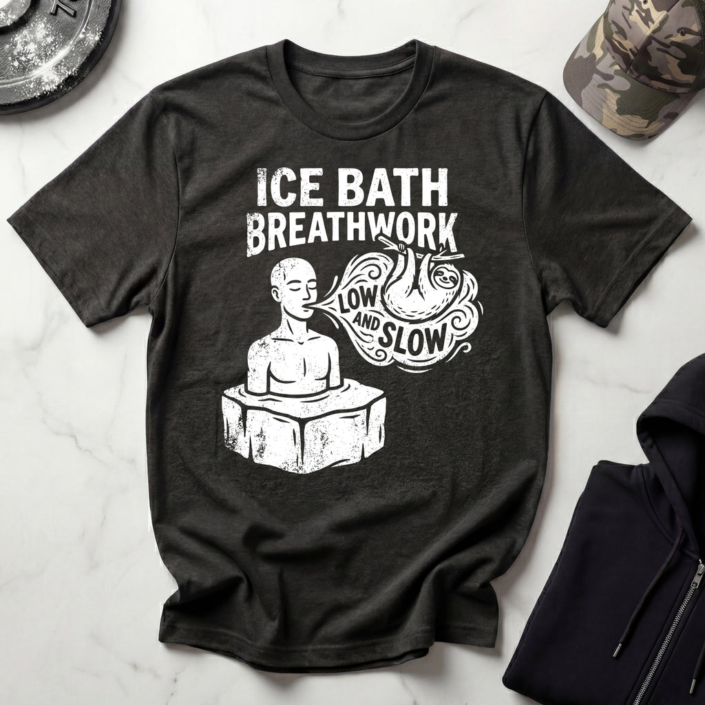 Ice Bath Breathwork Vintage Gym T-Shirt