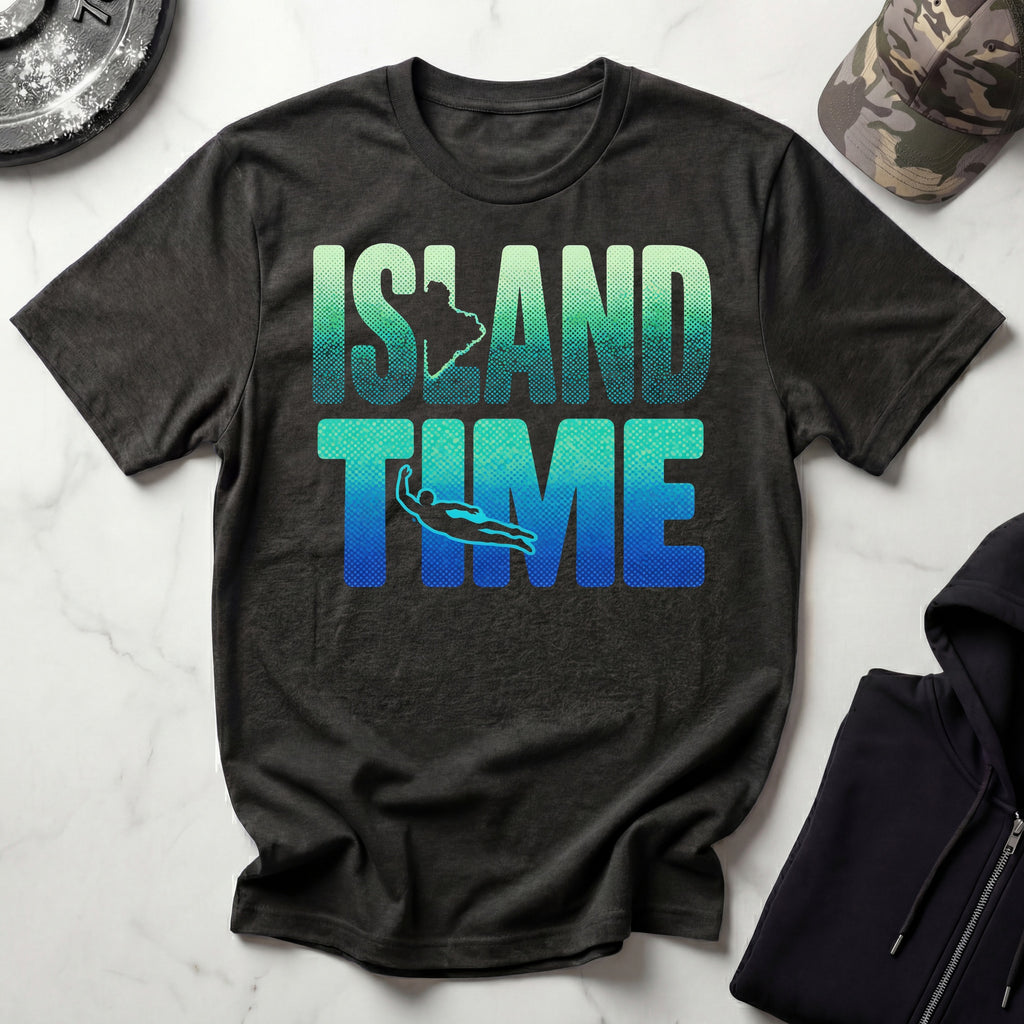 Island Time Ocean Dive Gym T-Shirt