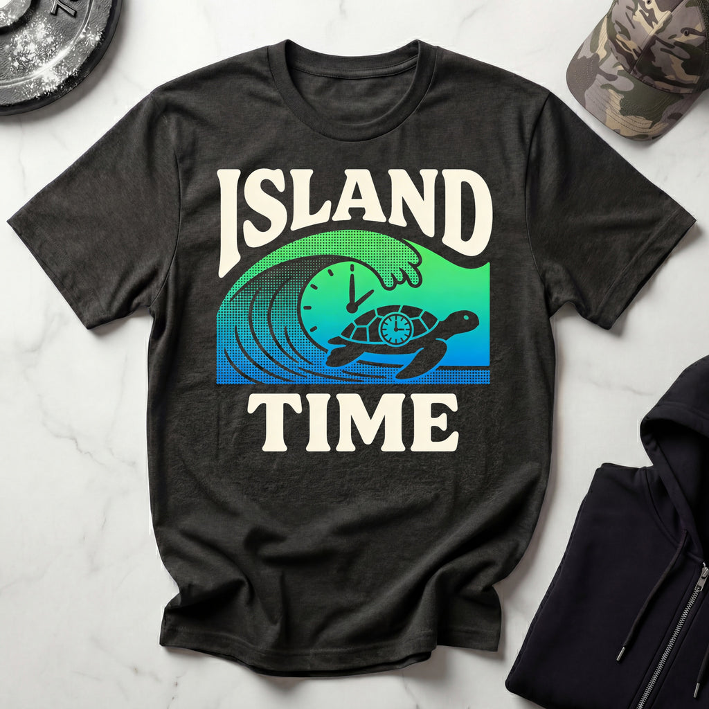 Island Time Graphic Gym T-Shirt