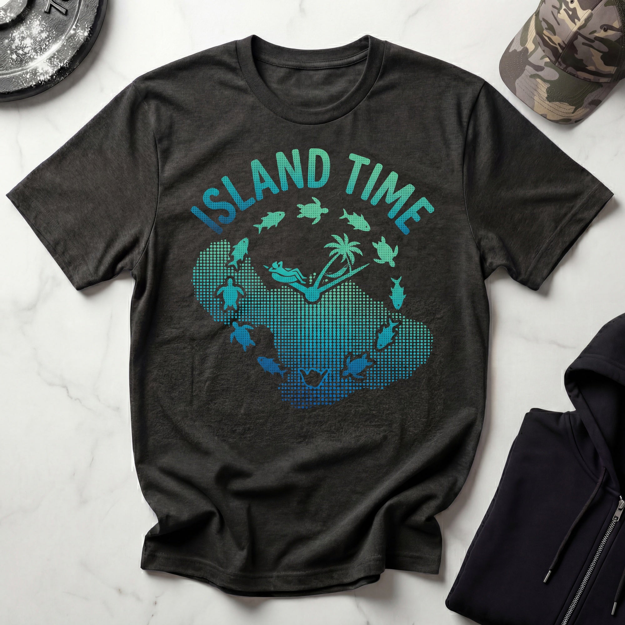 Island Vintage Gym T-Shirt
