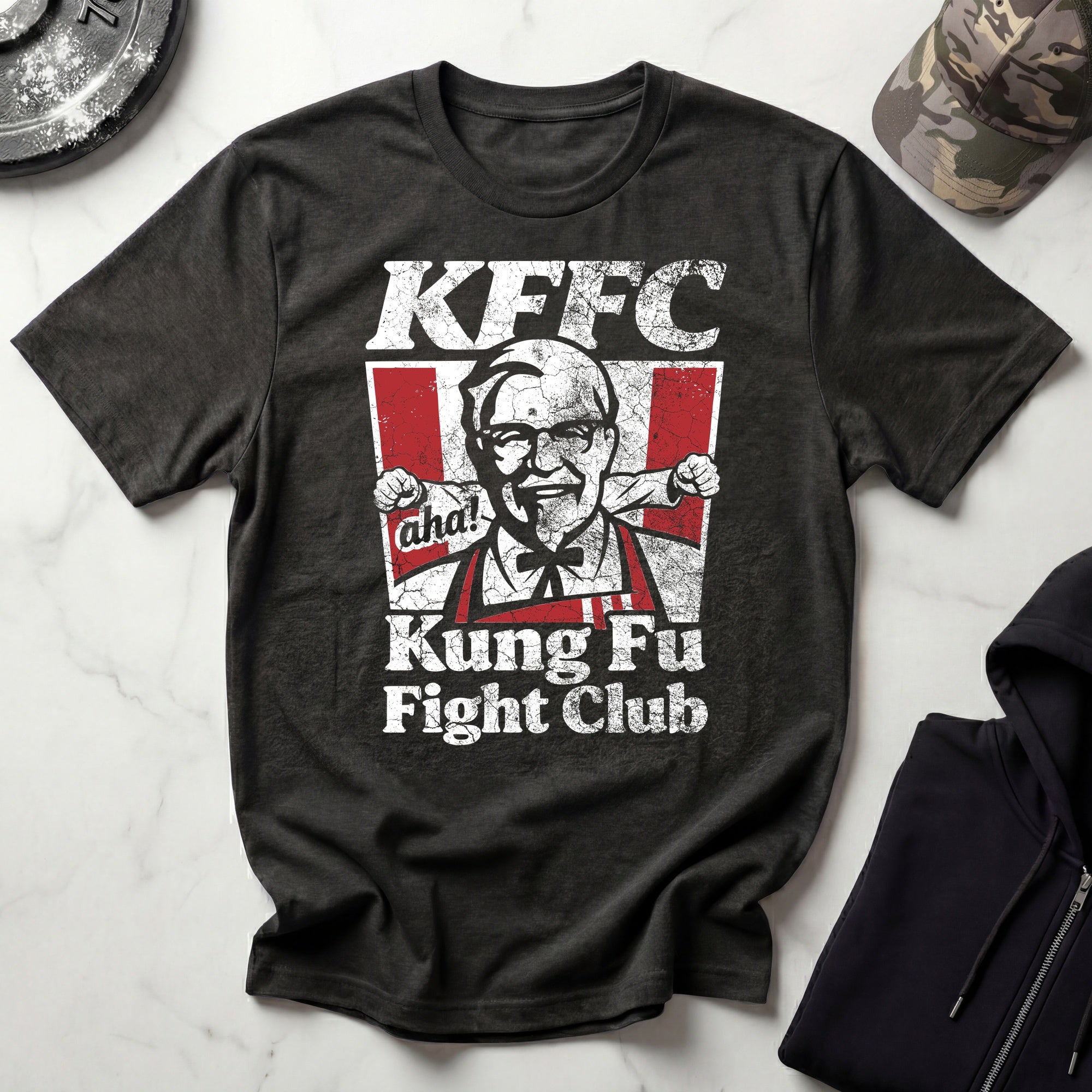 Kung Fu Fight Club KFFC Vintage Gym T-Shirt