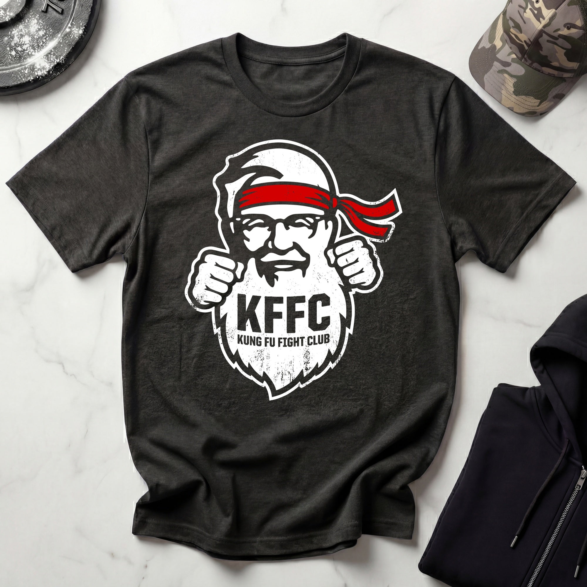 KFFC Kung Fu Fight Club Vintage Gym T-Shirt