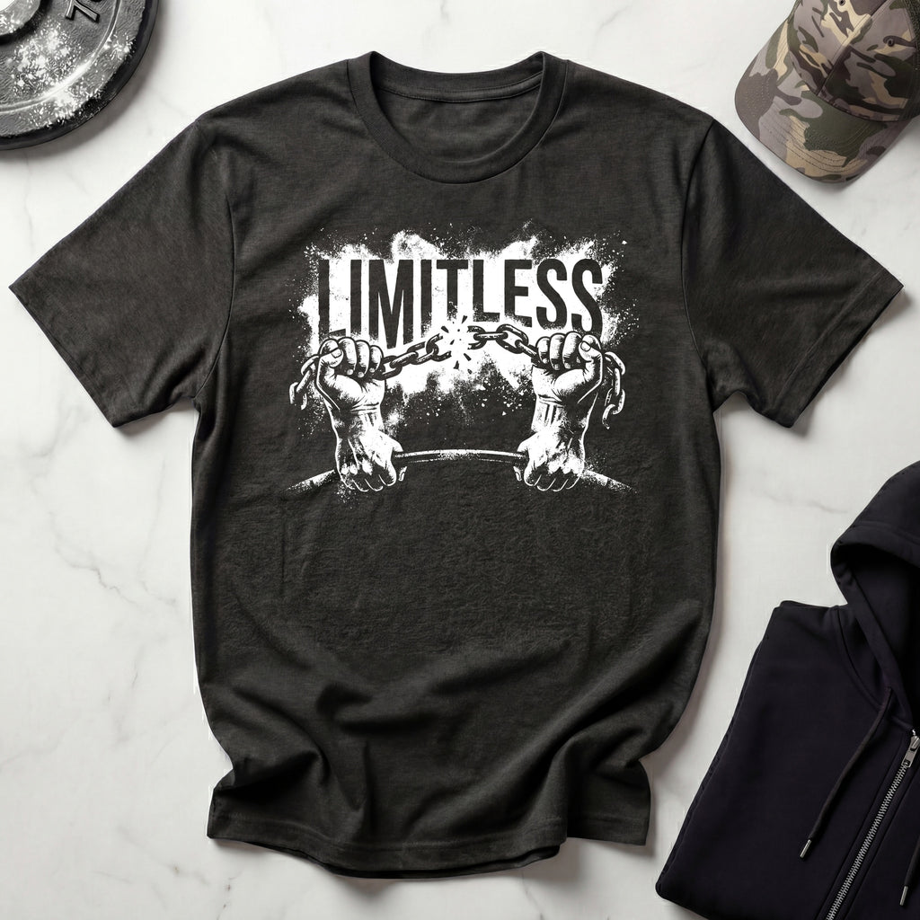 Limitless Chain Train Vintage Gym T-Shirt