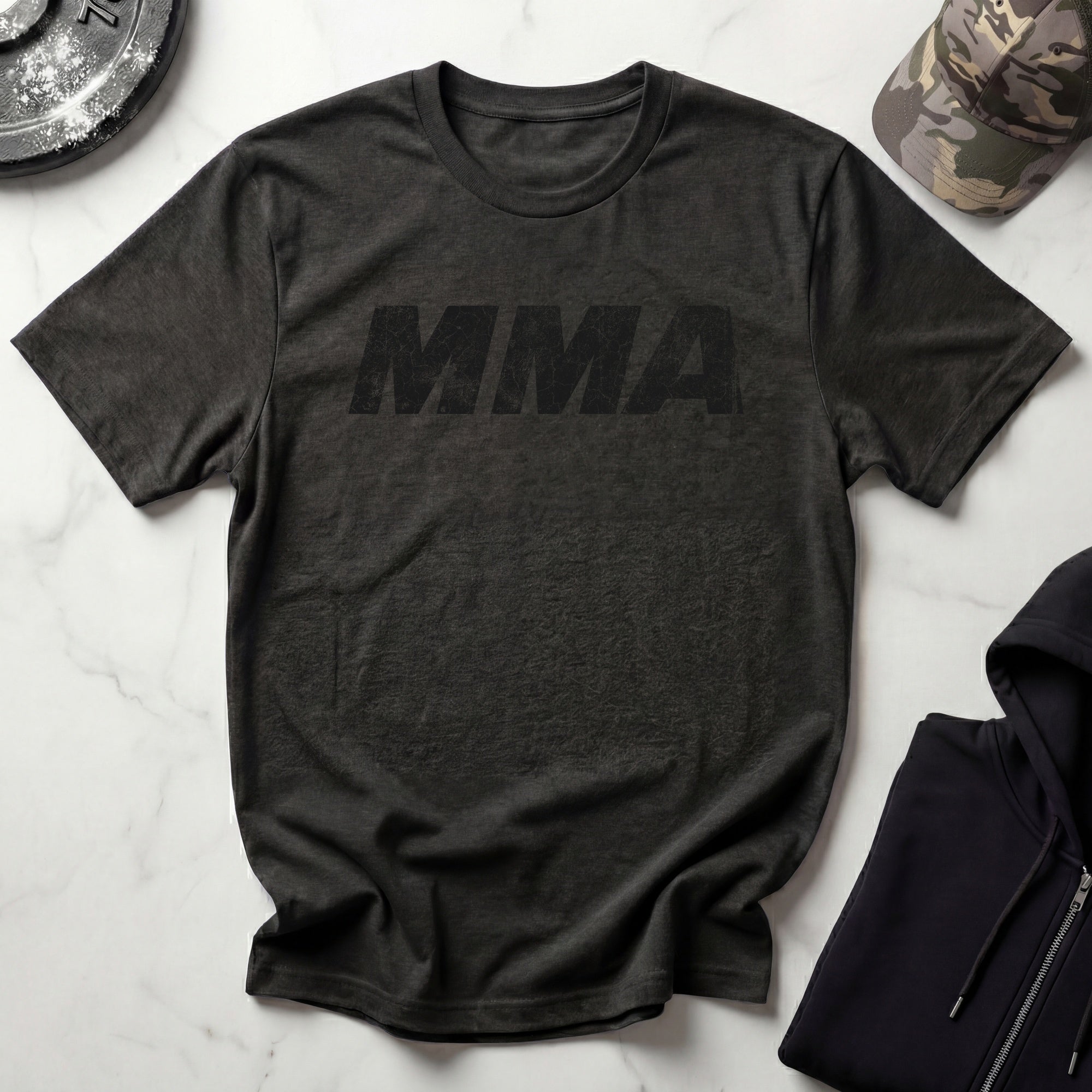 MMA Graphic Vintage Gym T-Shirt