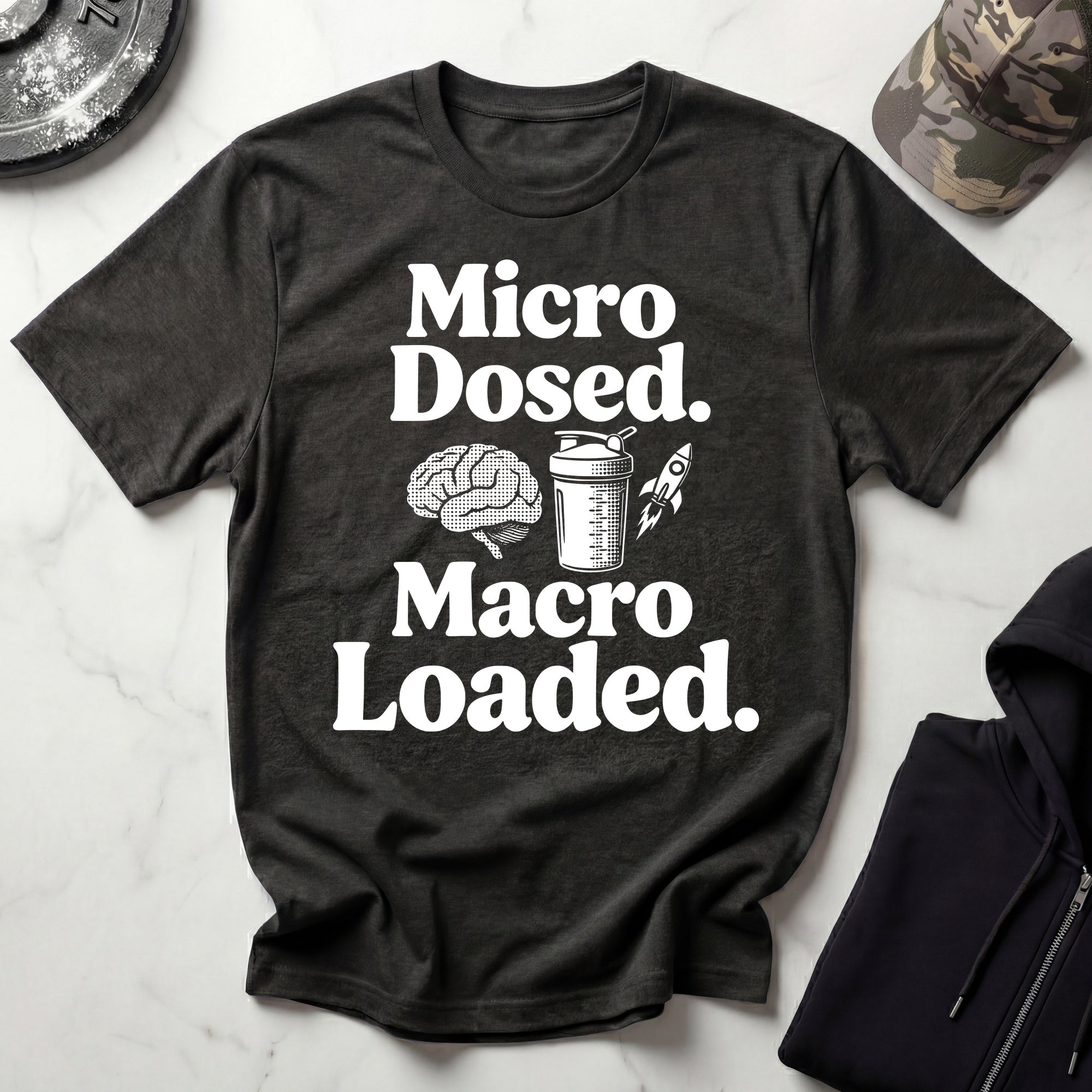 Micro Dosed Macro Loaded Pre-workout Gym T-Shirt