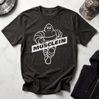 Musclein Man Graphic Vintage Gym T-Shirt