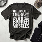 Muscle Therapy Grunge Graphic Gym T-Shirt