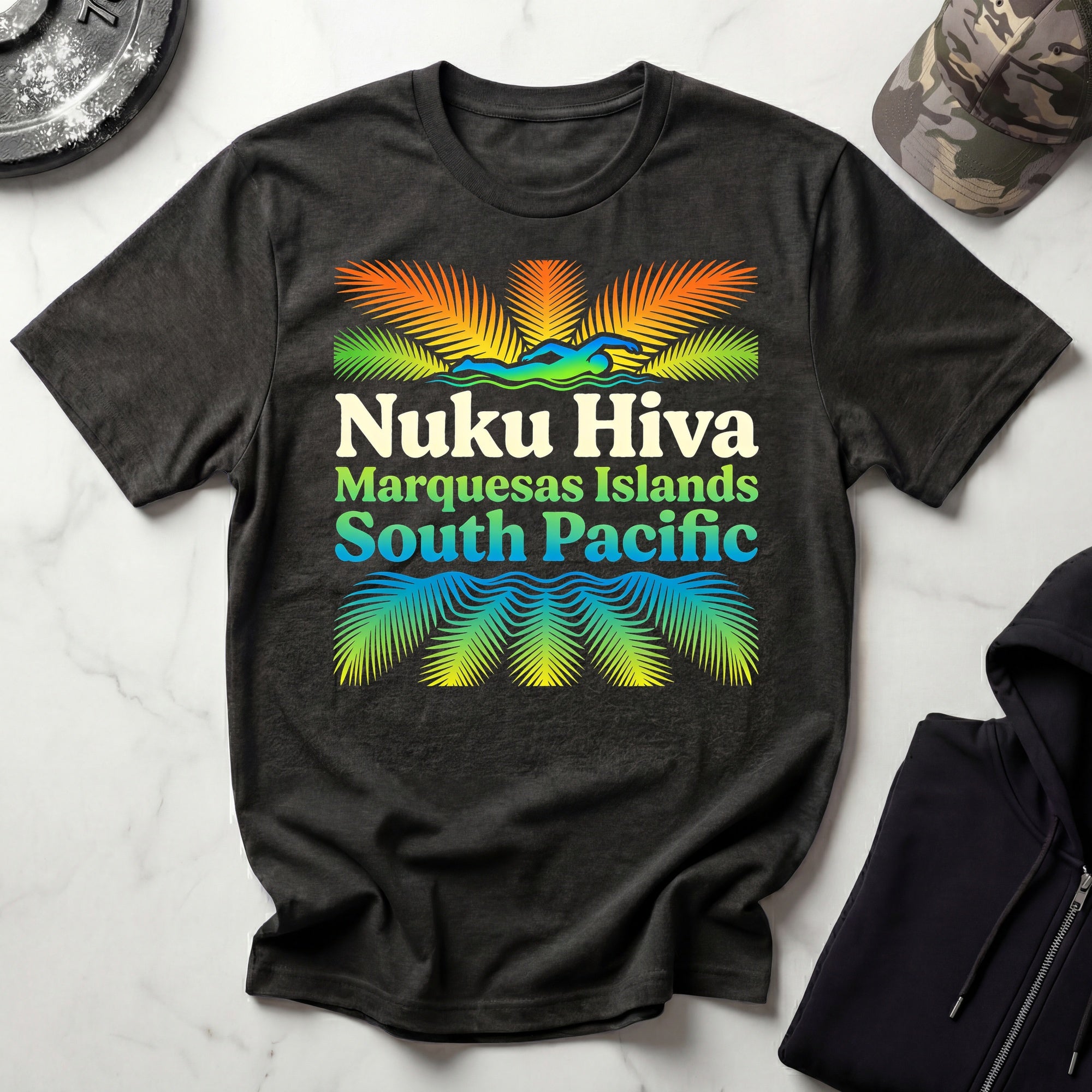 Nuku Hiva Vintage Gym T-Shirt
