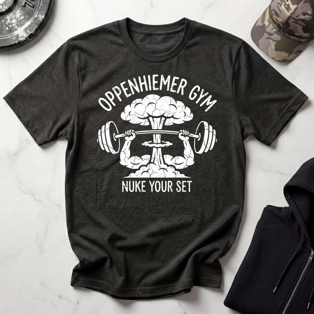 Oppenheimer Nuke Your Set Vintage Insignia Gym Tee