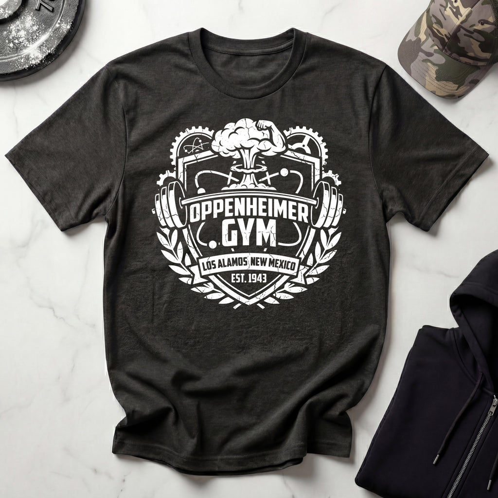 Oppenheimer Atomic Vintage Insignia Gym Tee