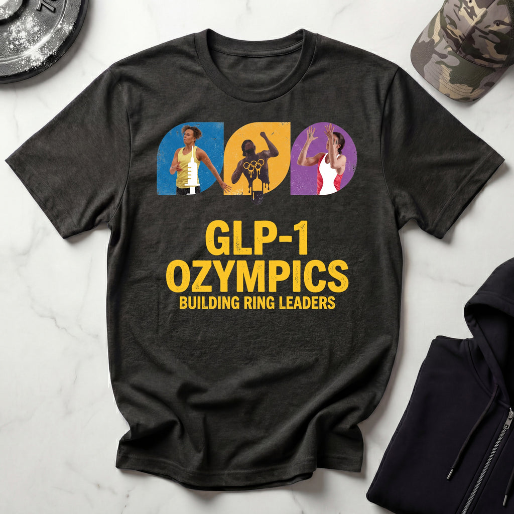 Ozympics Vintage Graphic Gym T-Shirt