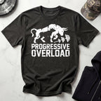 Progressive Overload Graphic Retro Gym T-Shirt
