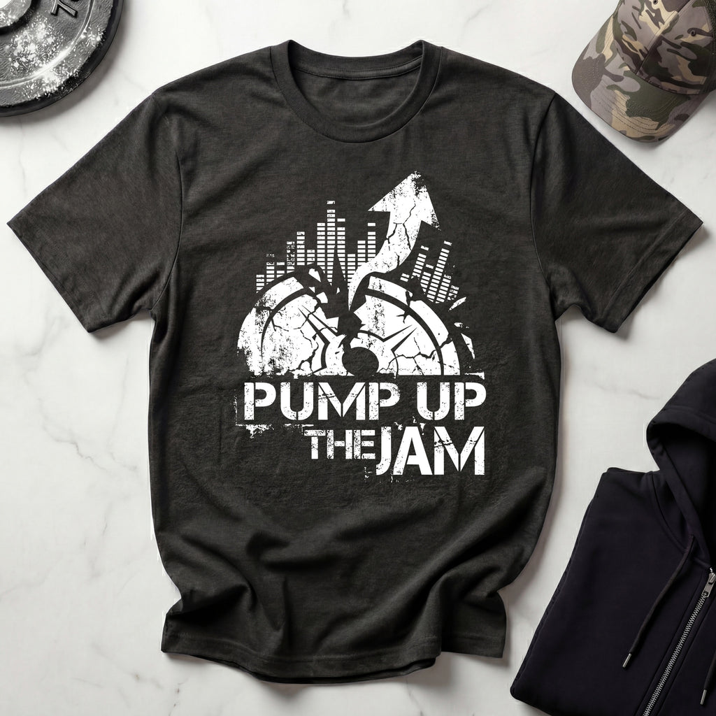 Pump Up Retro Gym Tee-Shirt