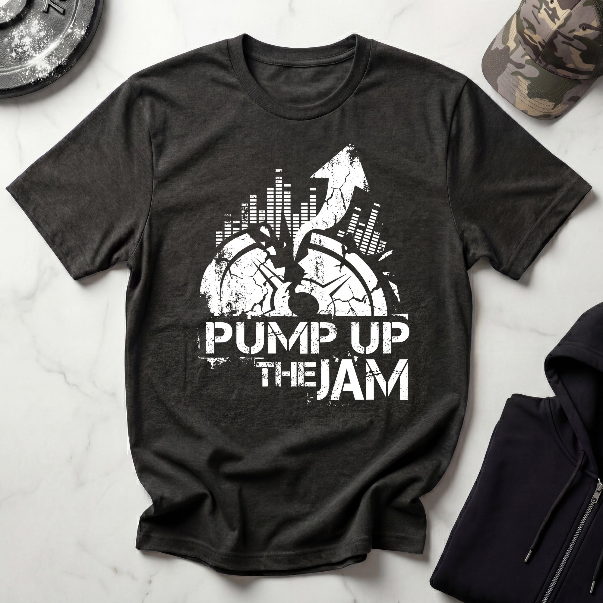 Pump Up Retro Gym Tee-Shirt