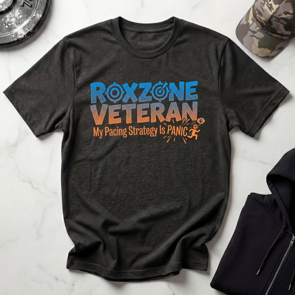 Roxzone Veteran Graphic Gym T-Shirt