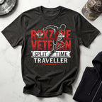 Roxzone Veteran Split Time Traveller Gym T-Shirt