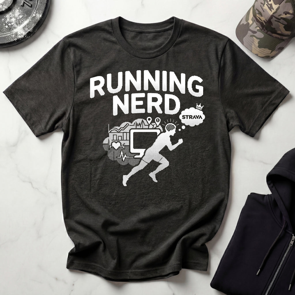 Runner Nerd Brain Vintage Gym T-Shirt