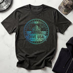 Dive USA Retro Graphic T-Shirt