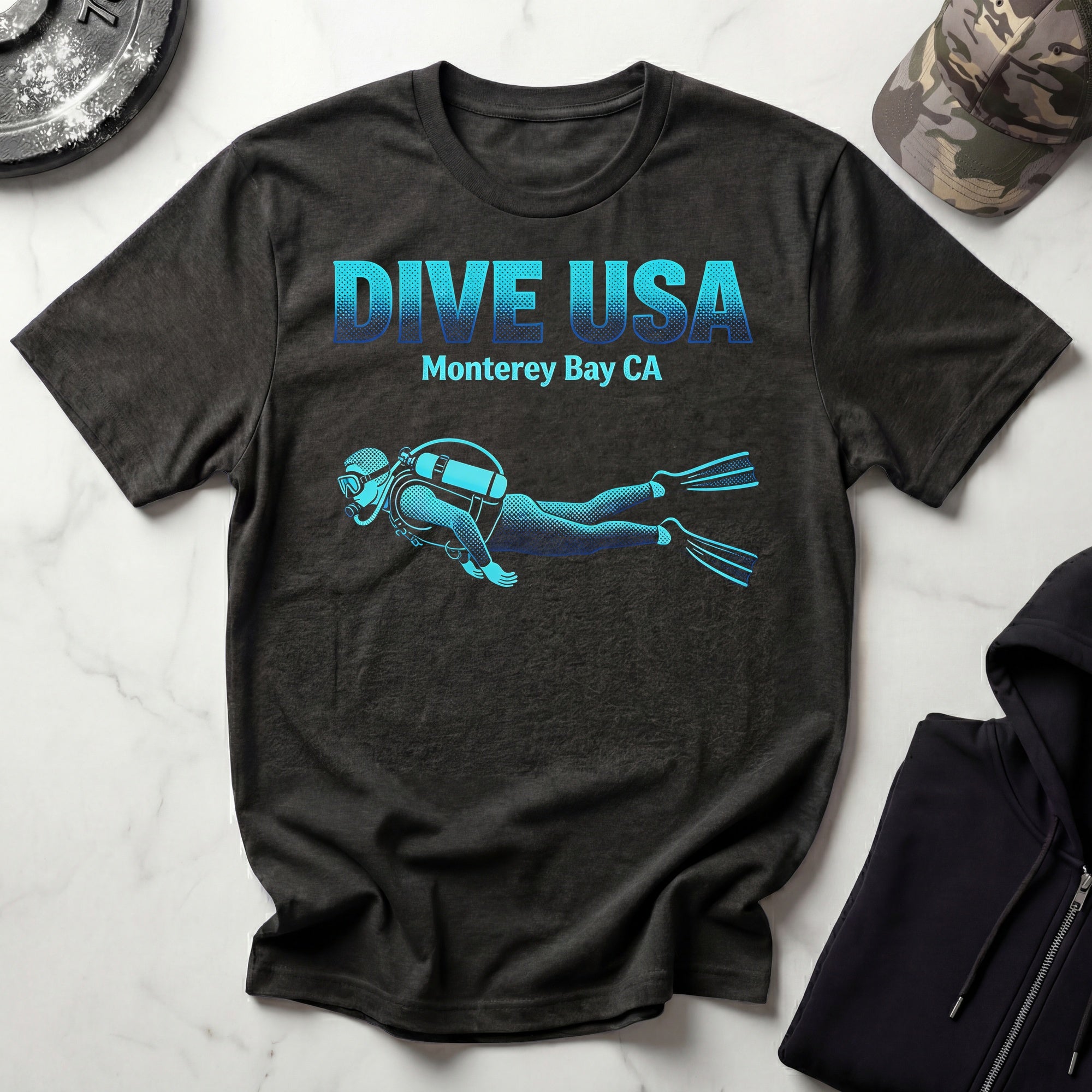 Dive Monterey Bay Gym T-Shirt