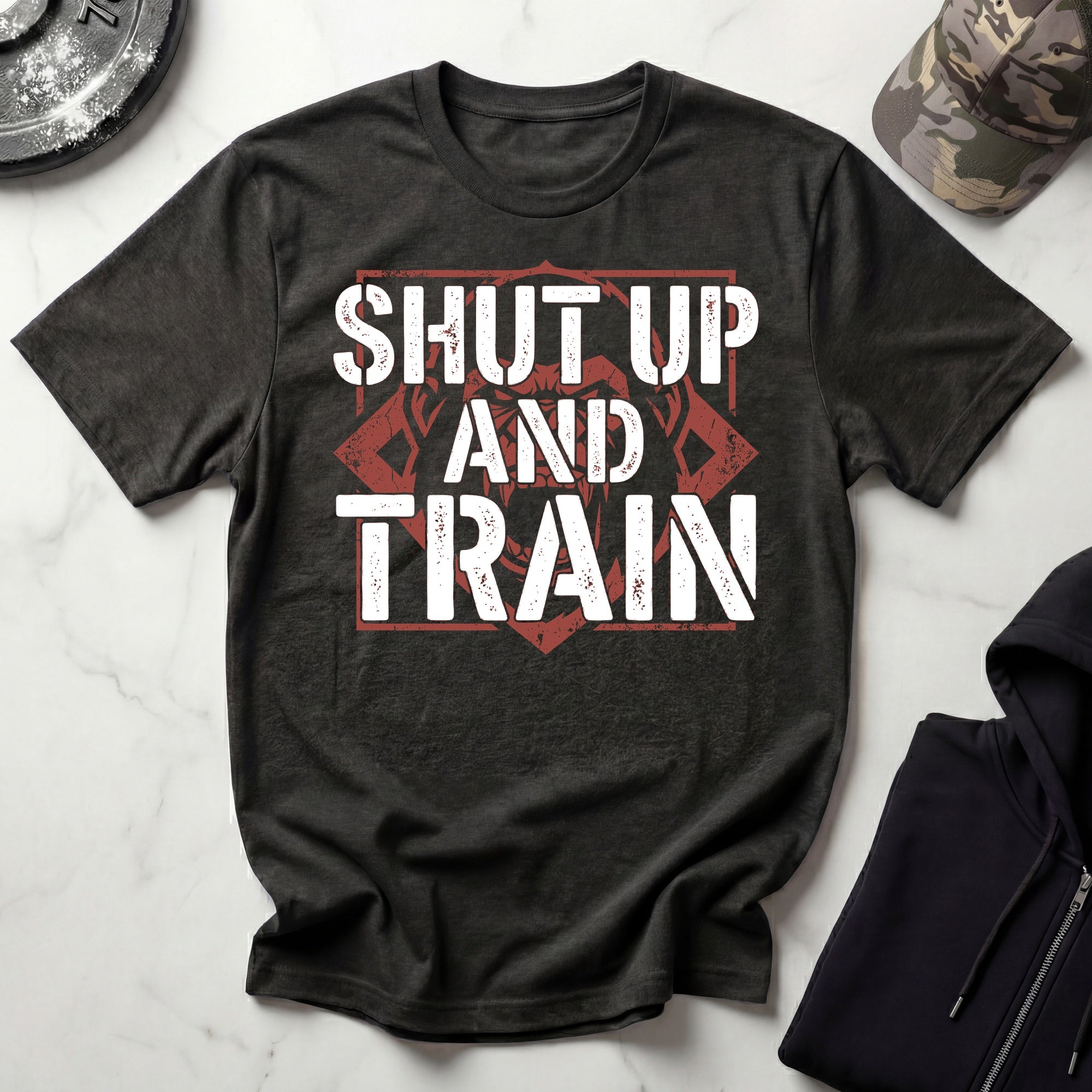 Shut Up And Train Ape Gym T-Shirt