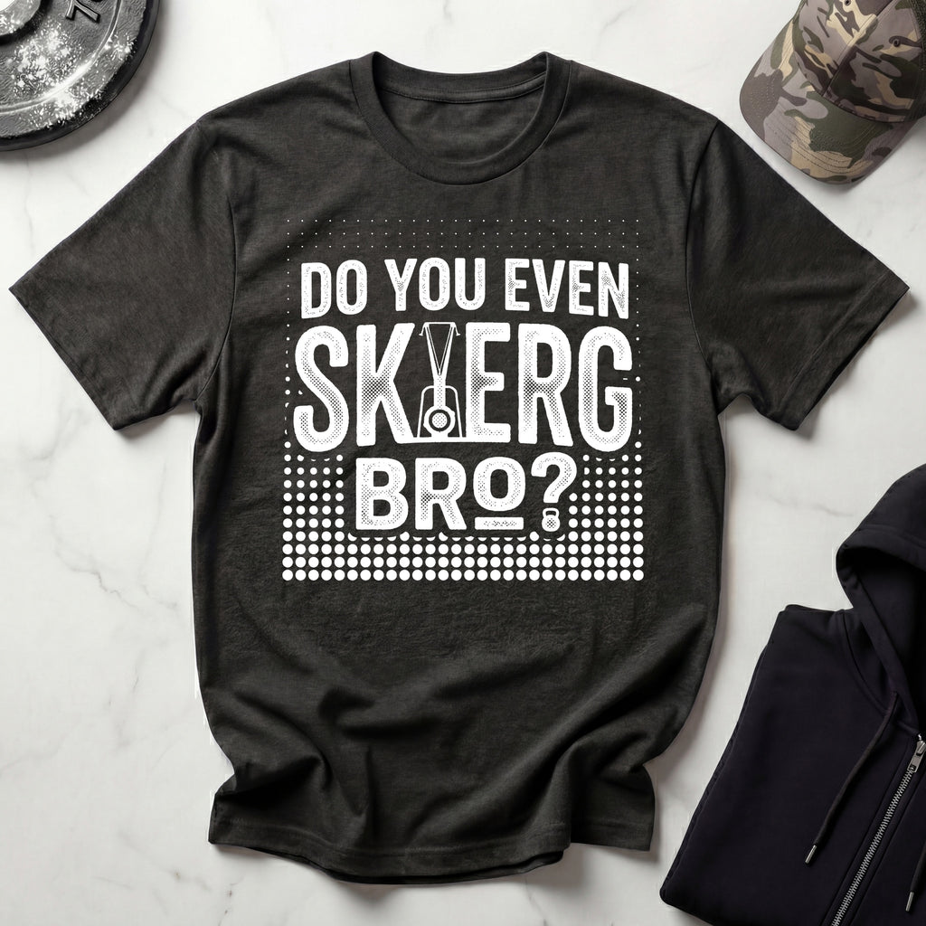 Do You Even SkiErg Bro Graphic Gym T-Shirt