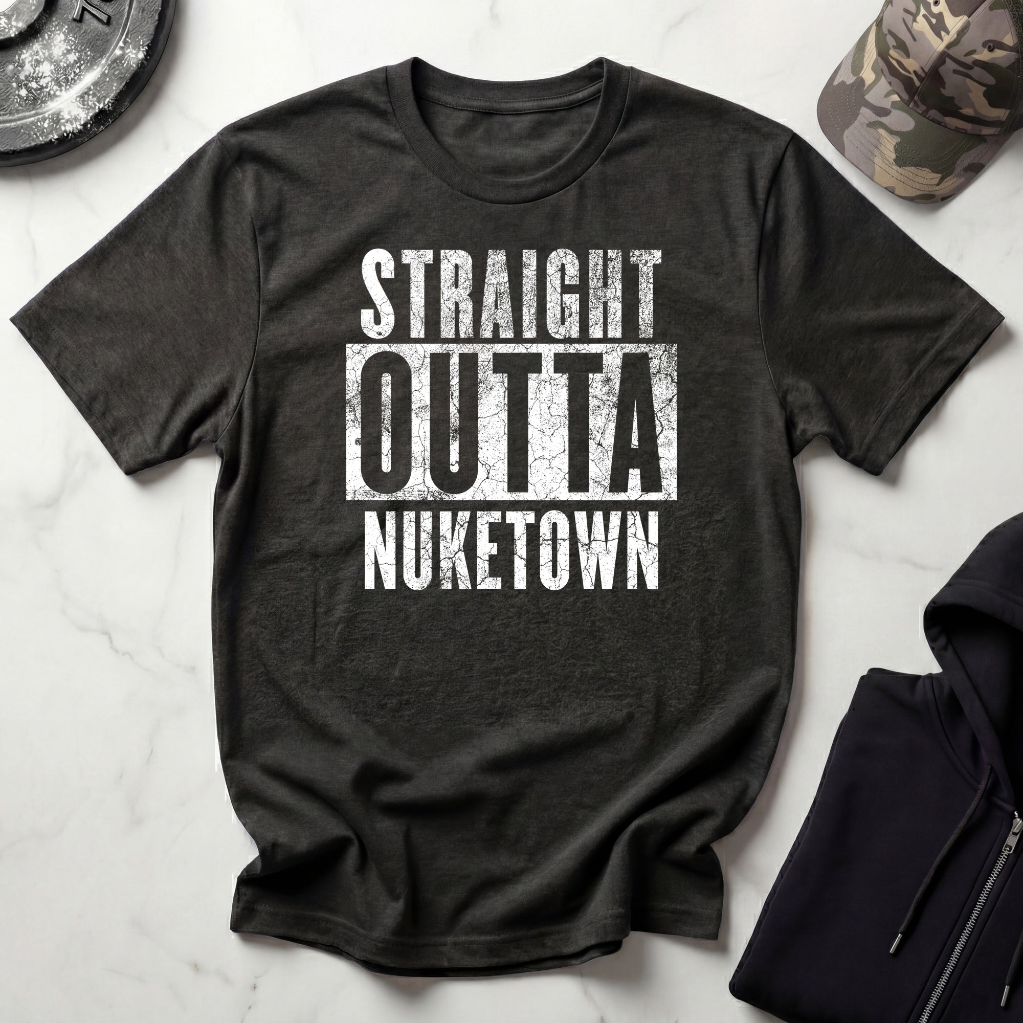 Straight Outta NukeTown Gym T-Shirt