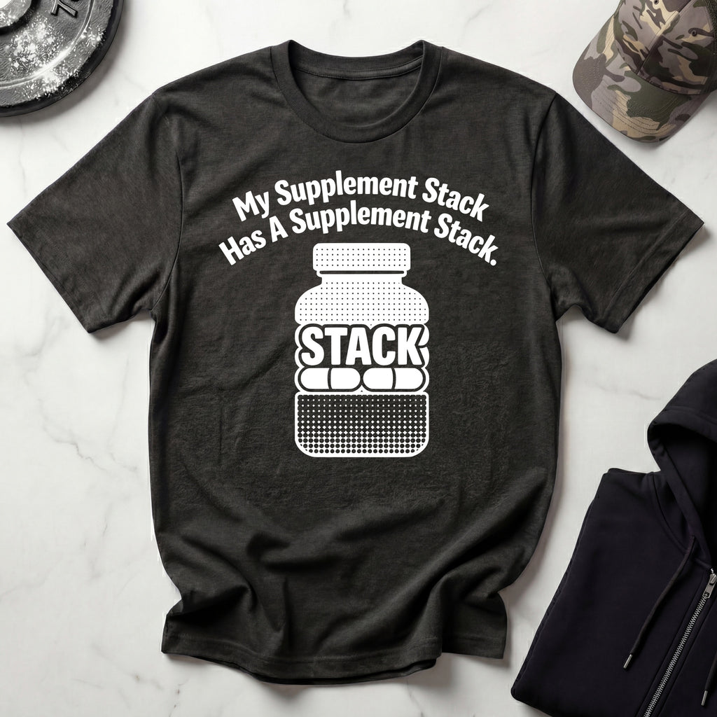 Supplement Stacked Gym T-Shirt