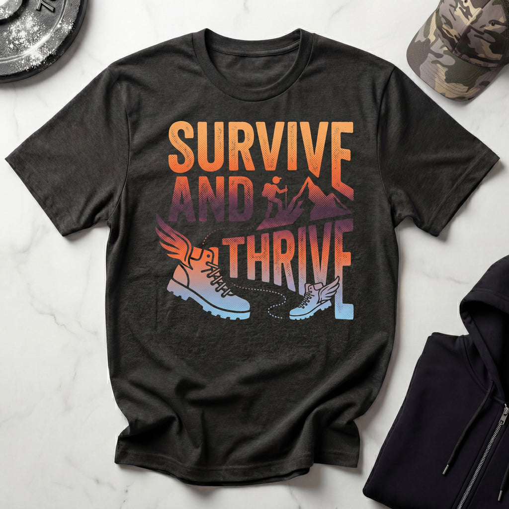 Survive And Thrive Hiking T-Shirt