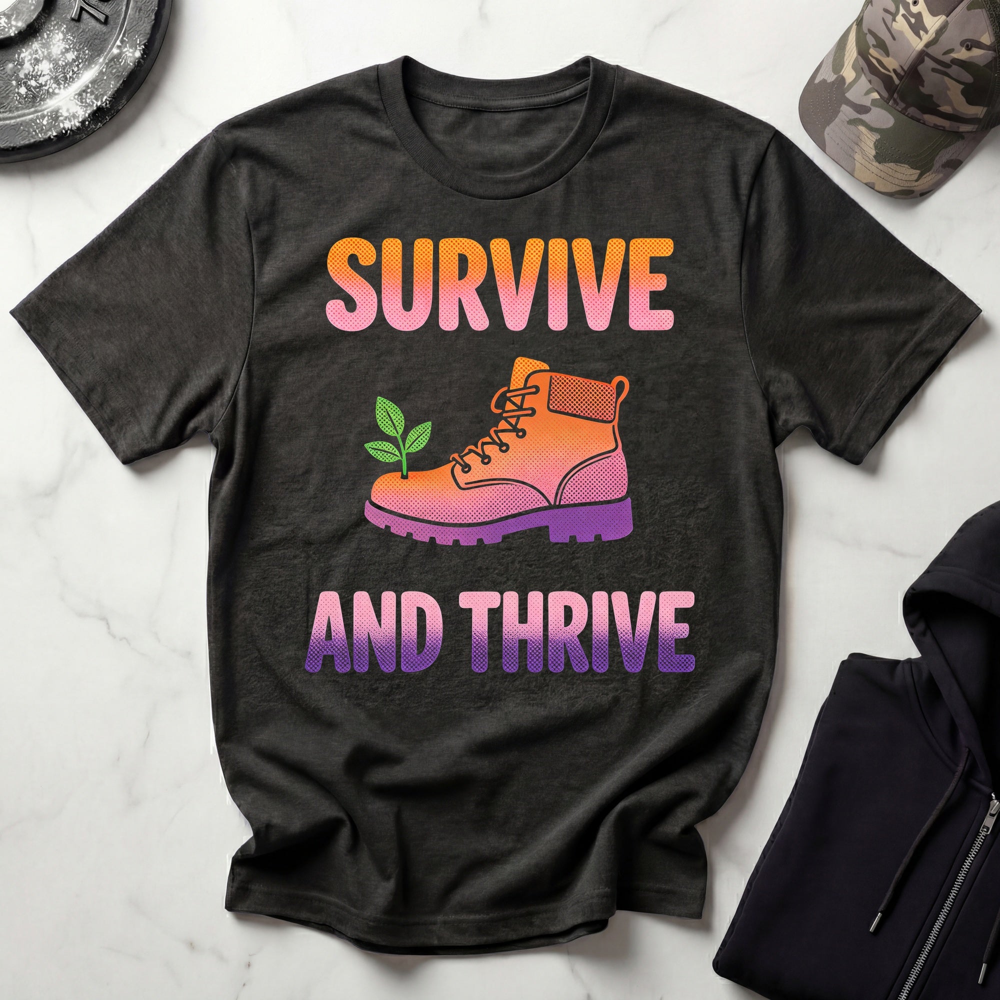 Survive And Thrive Hiker T-Shirt
