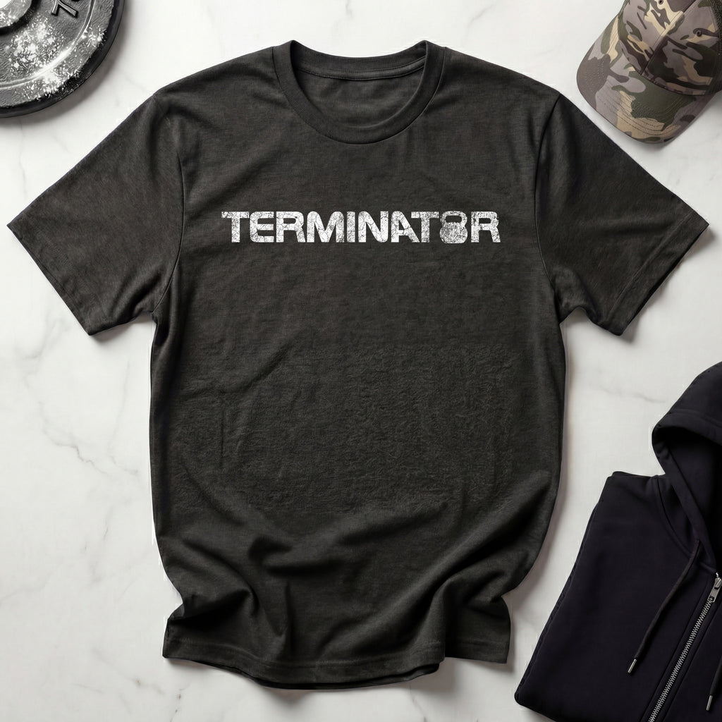 Terminator Kettlebell Graphic Gym T-Shirt