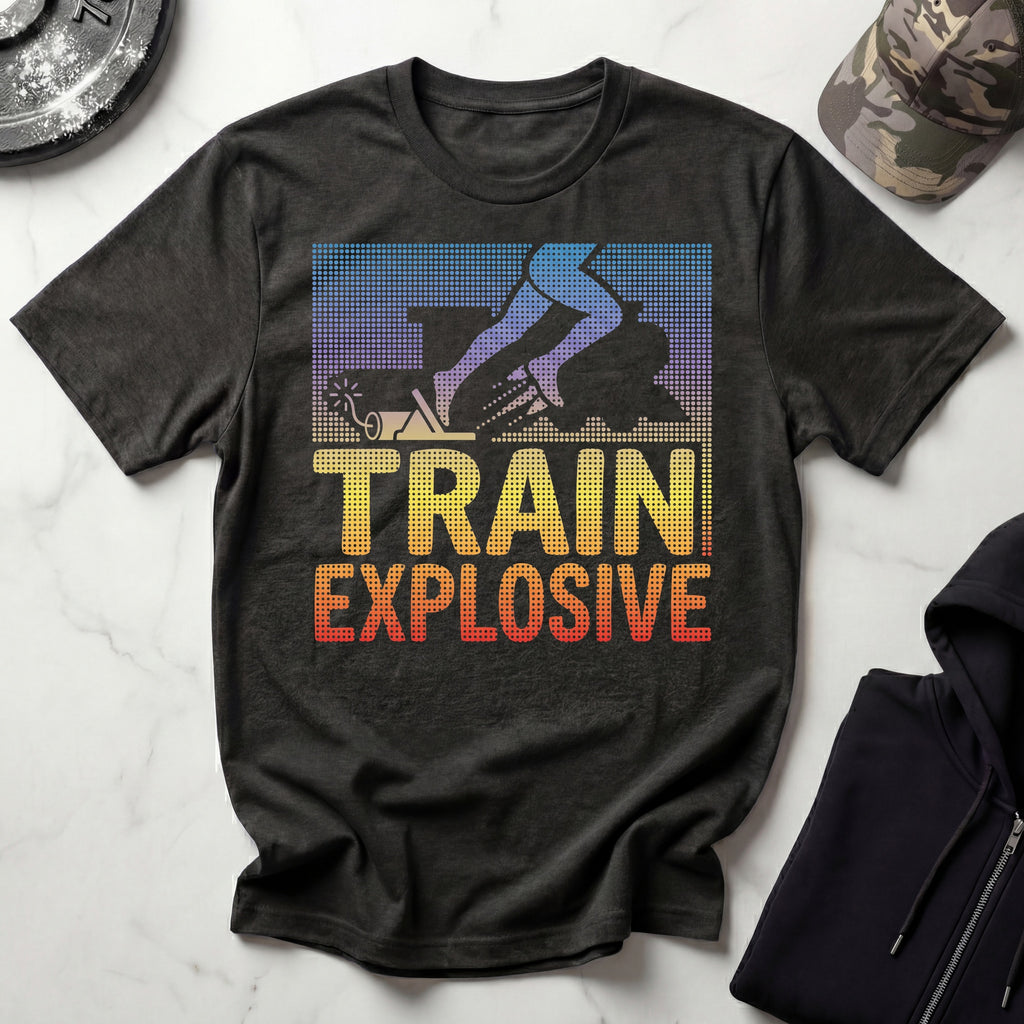 Sprint Train Explosive Gym T-Shirt