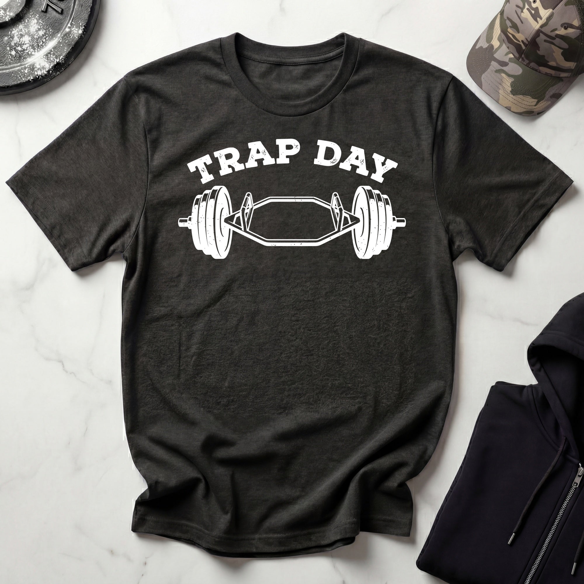 Trapezoid Workout Day Vintage Gym T-Shirt