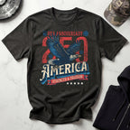 America USA 250 Strength Freedom Vintage Gym T-Shirt