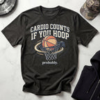 Basketball Hoop Cardio Graphic Gym T-Shirt