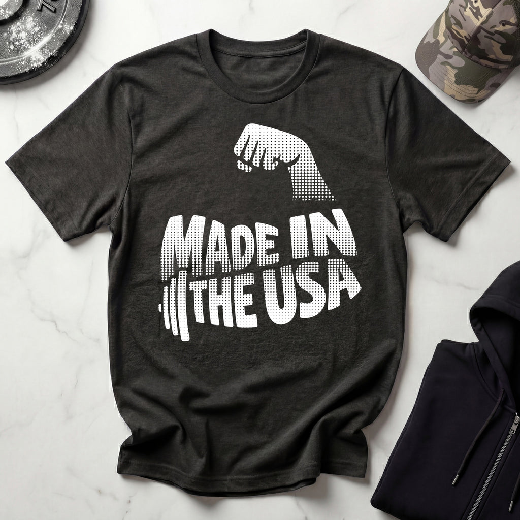 Weightlifting USA Vintage Graphic Gym T-Shirt