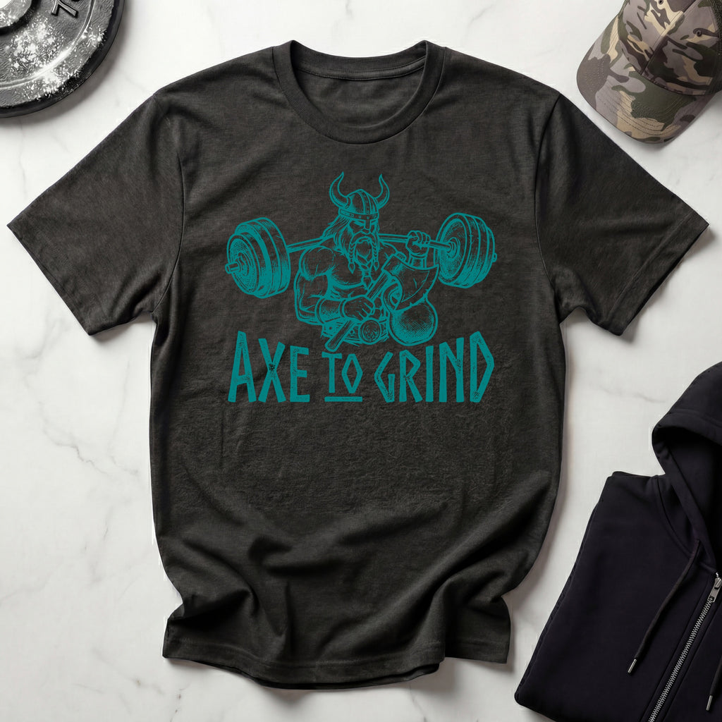 Axe to Grind Graphic Gym T-Shirt